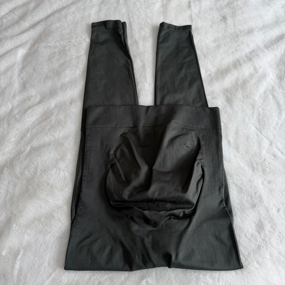 Blanqi Everyday Maternity Leggings Size Medium Green